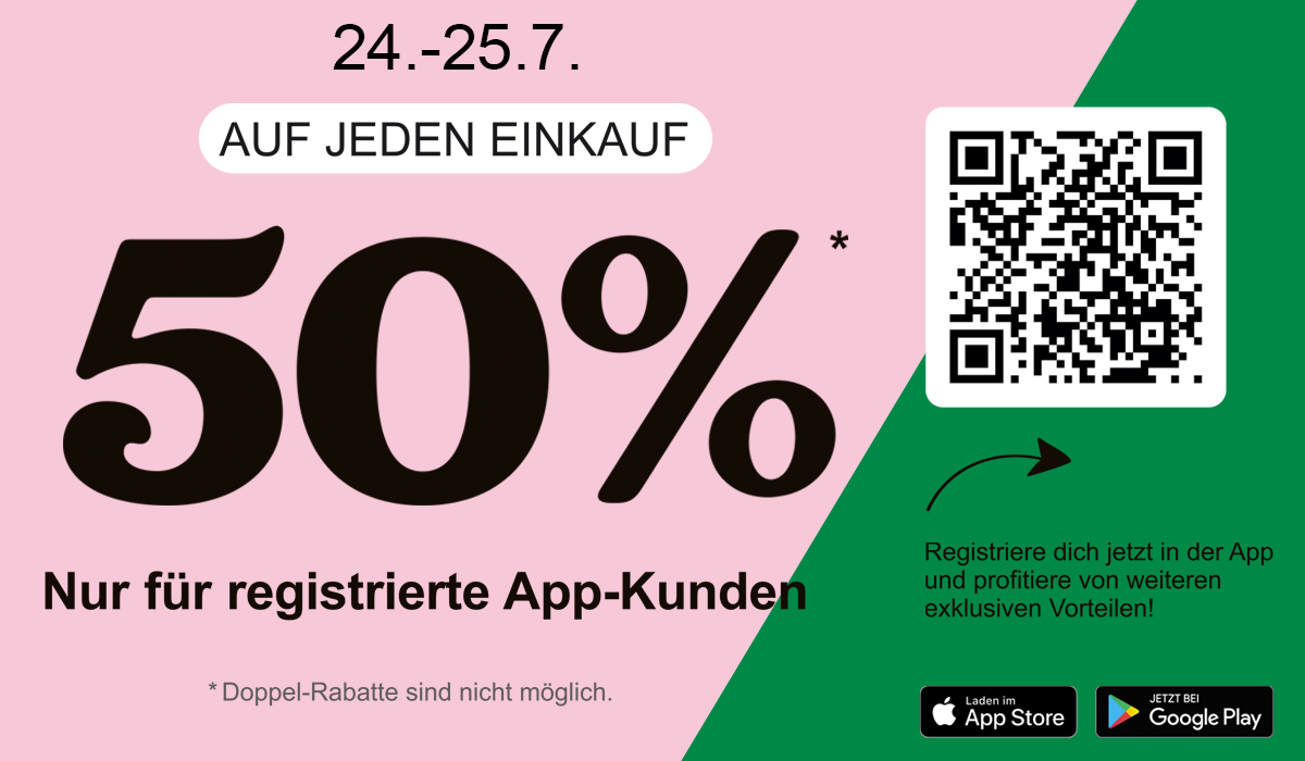 -50% auf ALLES