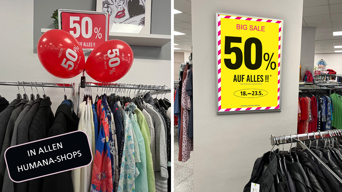 50% auf Alles