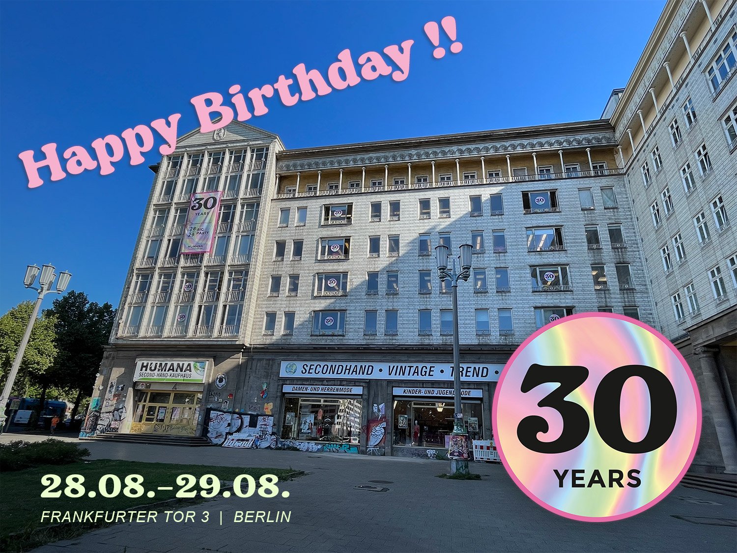 30 years Frankfurter Tor